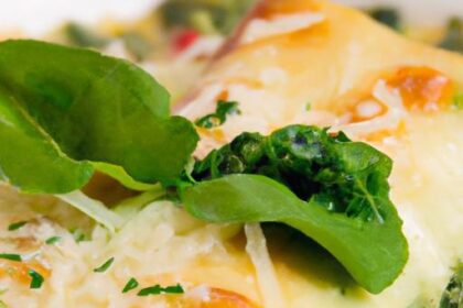 Spinach Manicotti Magic: A Delicious Twist on Tradition