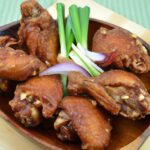 Crispy Air Fryer Korean Soy Garlic Chicken Thighs Recipe