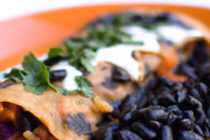 Wholesome Black Bean Sweet Potato Enchiladas Recipe Delight