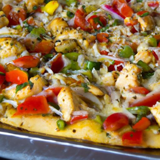 Spicy & Savory Buffalo Chicken Flatbread Pizza Recipe Guide