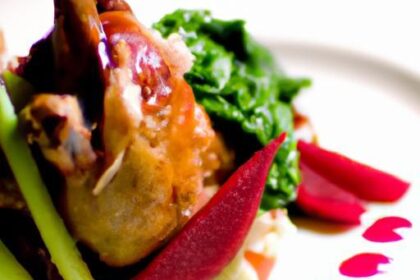Savory Pomegranate-Glazed Quail Stuffed with Wild Rice Delight