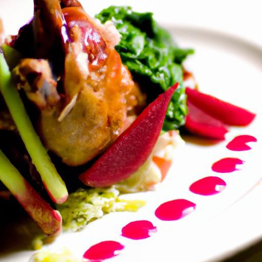 Savory Pomegranate-Glazed Quail Stuffed with Wild Rice Delight