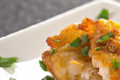 Crispy Garlic Parmesan Crusted Chicken: A Flavorful Delight