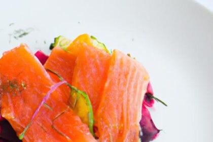 Beetroot-Cured Salmon: A Gourmet Recipe for Epicurean Joy