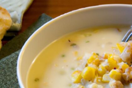 Velvety Creamy Chicken and Corn Chowder: A Hearty Delight