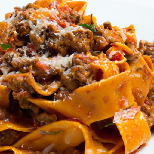 Hearty Beef Ragu meets Silky Pappardelle Perfection