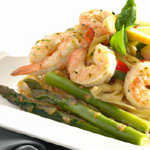 garlic Butter Shrimp Scampi Meets zoodles: A Fresh Twist