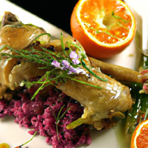 Savory ⁢Pomegranate-Glazed Quail Stuffed with Wild Rice Delight
