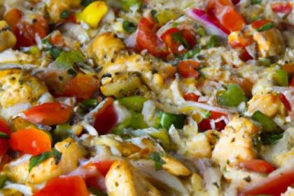 Spicy & Savory Buffalo Chicken Flatbread Pizza Recipe Guide