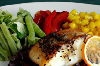 Spice Up Dinner: Cajun Blackened Cod with Zesty Red Bean Salad