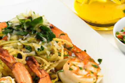 Garlic Butter Shrimp Scampi Meets Zoodles: A Fresh Twist