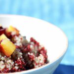 Bright Start: Berry Quinoa Bowl with Sweet Honey Drizzle