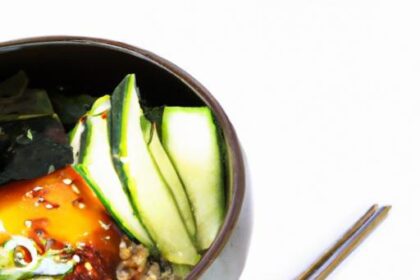Savor the Flavors: Vegetarian Bibimbap with Gochujang Glaze