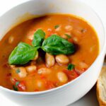 Velvety Tomato Basil Soup with Wholesome White Beans