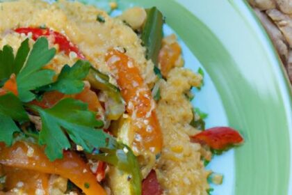 Wholesome Simple Couscous with Vibrant Roasted Veggies