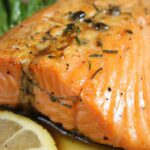 Savory Baked Salmon with Sweet Dijon Honey Glaze Recipe