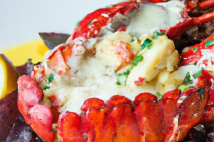 Savor Elegance: Cardamom-Butter Lobster in Saffron Nage