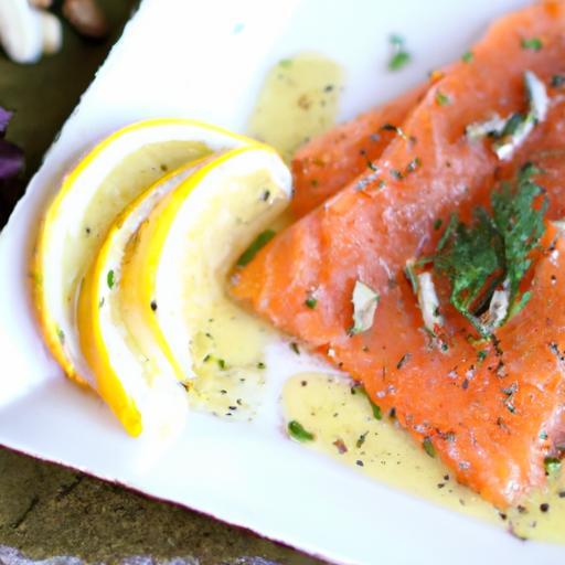 Zesty Dill Lemon Garlic Sauce: Perfect Partner for Smoked Salmon