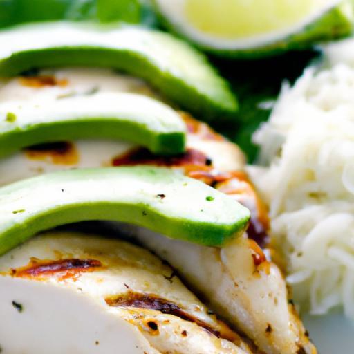 Zesty Cilantro Lime Chicken with Creamy Avocado Bliss