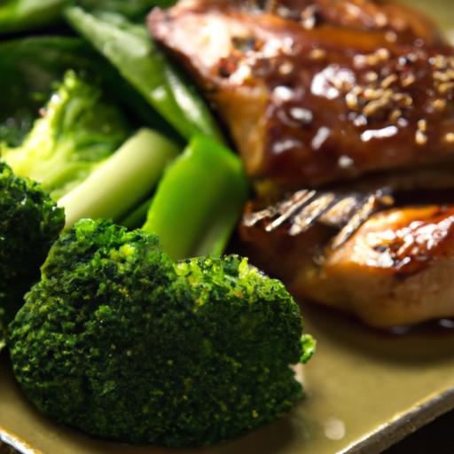 Savory ‍Sesame Soy⁣ Glazed ⁣Chicken⁢ Thighs ​with Broccoli Bowl
