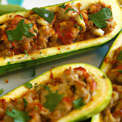 Delicious Ground Turkey Stuffed Zucchini Boats Recipe Guide