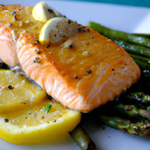 Perfectly seared Salmon with Zesty Lemon Dill Sauce Recipes