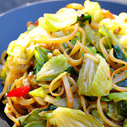 crunchy Cabbage Stir Fry Noodles: A Flavorful Twist