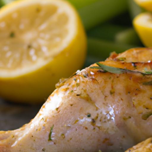 Zesty One-Pan Lemon Rosemary Chicken: Simple & Savory Delight