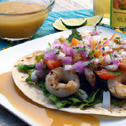 Refreshing Shrimp Ceviche-Style Jicama Tacos Recipe Guide
