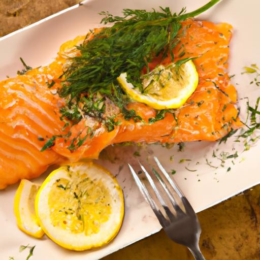 Zesty Dill Lemon Garlic Sauce: Perfect Pairing for smoked Salmon