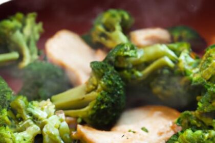One-Skillet Ground Chicken & Broccoli: Quick Healthy Meal