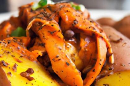 Smoky BBQ Chicken Stuffed Sweet Potatoes: A Flavorful Feast