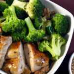 Savory Sesame Soy Glazed Chicken Thighs with Broccoli Bowl