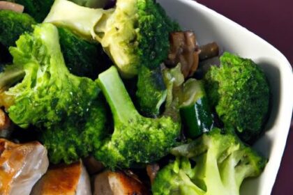 Savory Sesame Soy Glazed Chicken Thighs with Broccoli Bowl