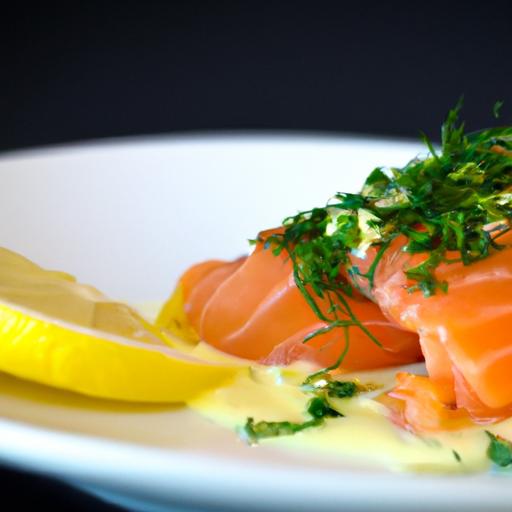 zesty Dill lemon Garlic sauce: Perfect Partner⁢ for Smoked‍ Salmon