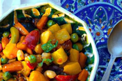 Moroccan Vegetable Tagine with Apricots: A Flavorful Journey
