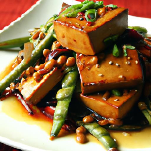 Fiery Szechuan Green Beans & Tofu: A Spicy Delight Guide