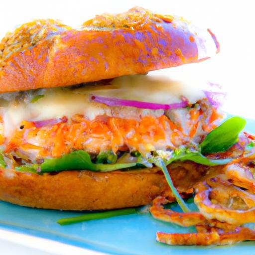 Savor Healthy Salmon Burgers with Zesty Garlic Aioli Flair
