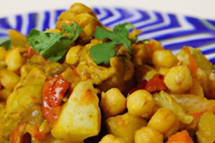 Savor the Spice: Chicken & Chickpea Moroccan Tagine Delight
