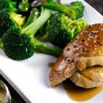 Savory Sesame Soy Glazed Chicken Thighs with Tender Broccoli