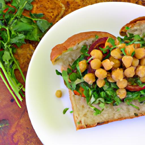 Chickpea Curry Salad Sandwiches: A Flavorful Twist to lunch