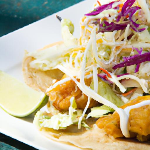 Zesty Fish⁢ Tacos​ with Crisp Lime Cabbage Slaw‌ Delight