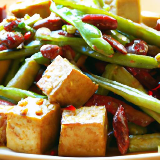 Fiery Szechuan Green Beans & Tofu: A Spicy Delight Guide