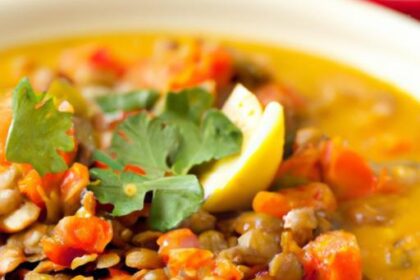Hearty Spiced Tomato & Lentil Dahl: Quick Flavor Fix