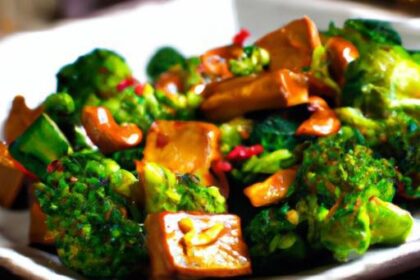 Bold and Bright: Sesame Ginger Tempeh Stir-Fry with Broccoli