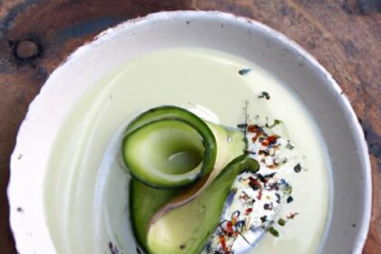 Refresh Your Summer: Creamy Chilled Cucumber Avocado Soup