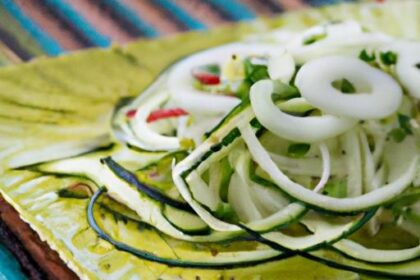 Crunchy Delight: The Viral Cucumber & Sweet Pepper Salad