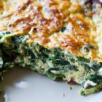 Wholesome Egg White Frittata with Spinach & Feta Flair