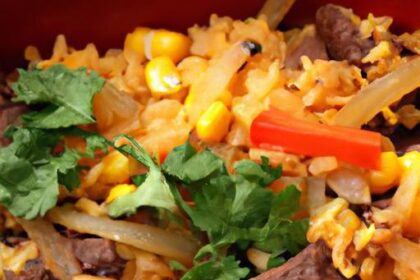 Savor the Flavor: Easy Mexican Beef and Rice Skillet Recipe