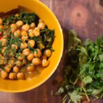 Vibrant Turmeric Chickpea & Kale Coconut Curry Delight